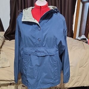 Columbia Navy Blue Anorak Jacket